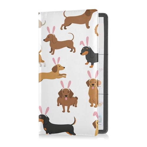 Organizador De Documentos De Cuero Slim miniatura 1
