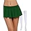 Green Skirt With Stocking
