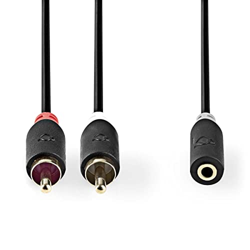 Nedis CABW22255AT02 câble audio 2 x RCA 3 5mm Neuf - vue 5