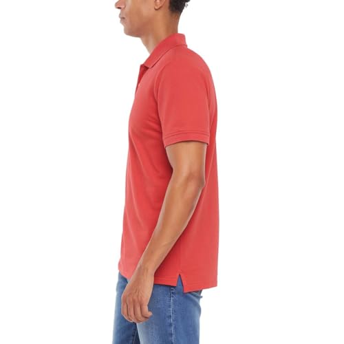 GAP Polo Piqué para Hombre, Camisa de Algodón Ligera - Rojo XX-Large miniatura 3