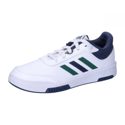 adidas Tensaur Sport Training Lace Shoes, Chaussures, FTWR White/Collegiate Green/Collegiate Navy,