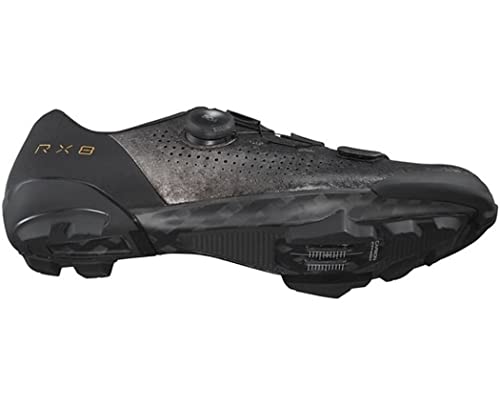 Shimano Clothing RX8 (RX801) Shoes, Black, Size 48, 48 EU - Image 4