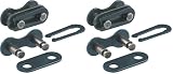 Prophete Kettenverschlussglieder, Fahrradzubehör, 1/2“ x 1/8“, für Sport- und Tourenradketten, Farbe schwarz (Packung mit 2)