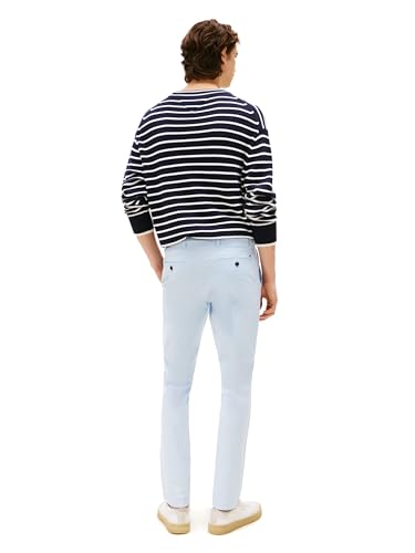 Image of Tommy Hilfiger Men's Stretch Cotton Chino Pants in Slim Fit