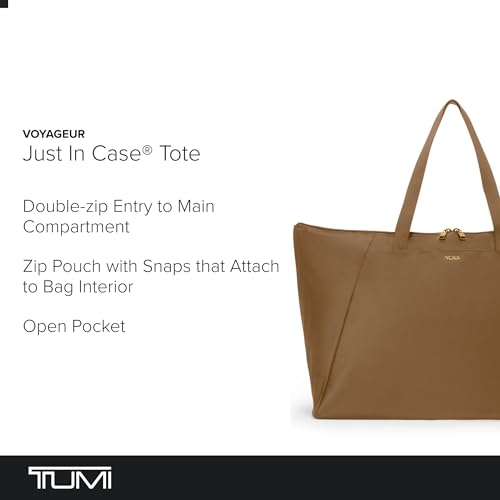 Image of TUMI Just In Case Tote - Packable Travel Tote Bag for Women & Men - Carry Travel Accessories Easily