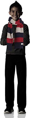 Bufanda Niños Tommy Hilfiger Rugby Stripe confeccionada en punto premium 3