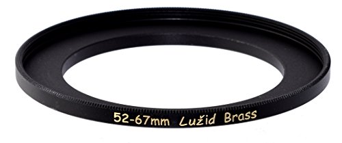 LUÅ½ID X2 Brass 52mm to 67mm Step Up Filter Ring Adapter 52 67 Luzid