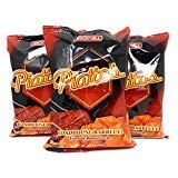 Jackn Jill Piattos Potato Crisps Road House BBQ, 3 Oz (85g), 6 Pack