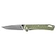 Gerber Taschenmesser mit Gürtelclip, Zilch, Klingenlänge: 7,9 cm, Glasfaserverstärkes Nylon/7Cr17MoV-Stahl, Grün, 1067530