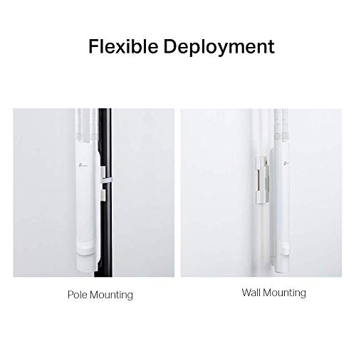 Tp-Link Eap110-Outdoor V3 N300 Long Range 11N 2.4G Wireless Outdoor Access Point, Flexible Installation, Free Eap Controller Software (Renewed) #TOP3