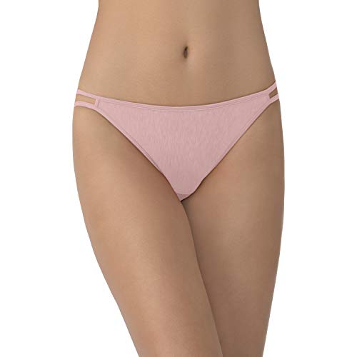 Image of Vanity Fair Women's Illumination String Bikini Panties, Silky Stretch & Satin Trim