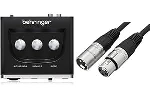 Behringer U-Phoria UM2 Audio Interface Bundle with XLR Microphone Cable
