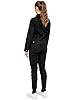 989Zé ENZO Womens Designer Denim Jacket Ladies Stretch Casual Button Up Western Classic Jeans Coat (XL, Black) #5