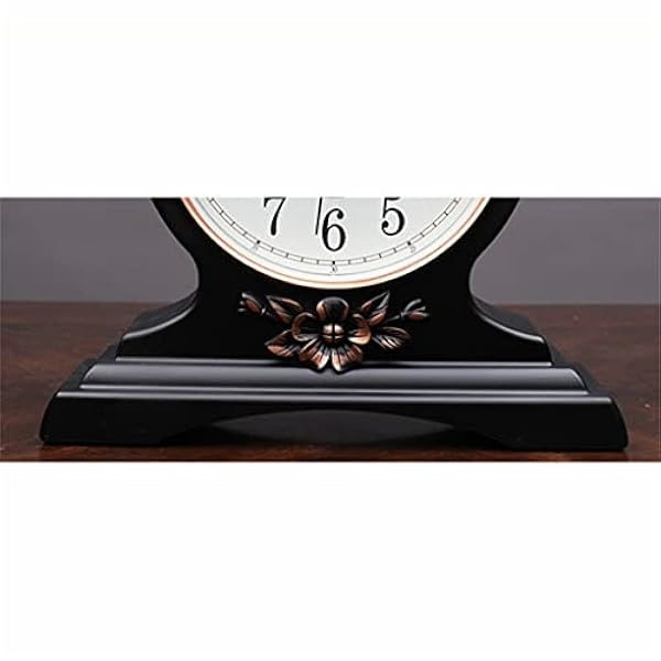 FLOYINM Pendelklocka Kvarts Vardagsrumsbordsklocka Retro Hembordsklocka Bordsskiva Klocka Displaybord (Color : Blue,White, Size : Regolabile)