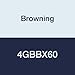 Browning 4GBBX60 Banded V-Belt, BX Section, Rubber Compound, 60" Length, 4" Width, 4 Bands