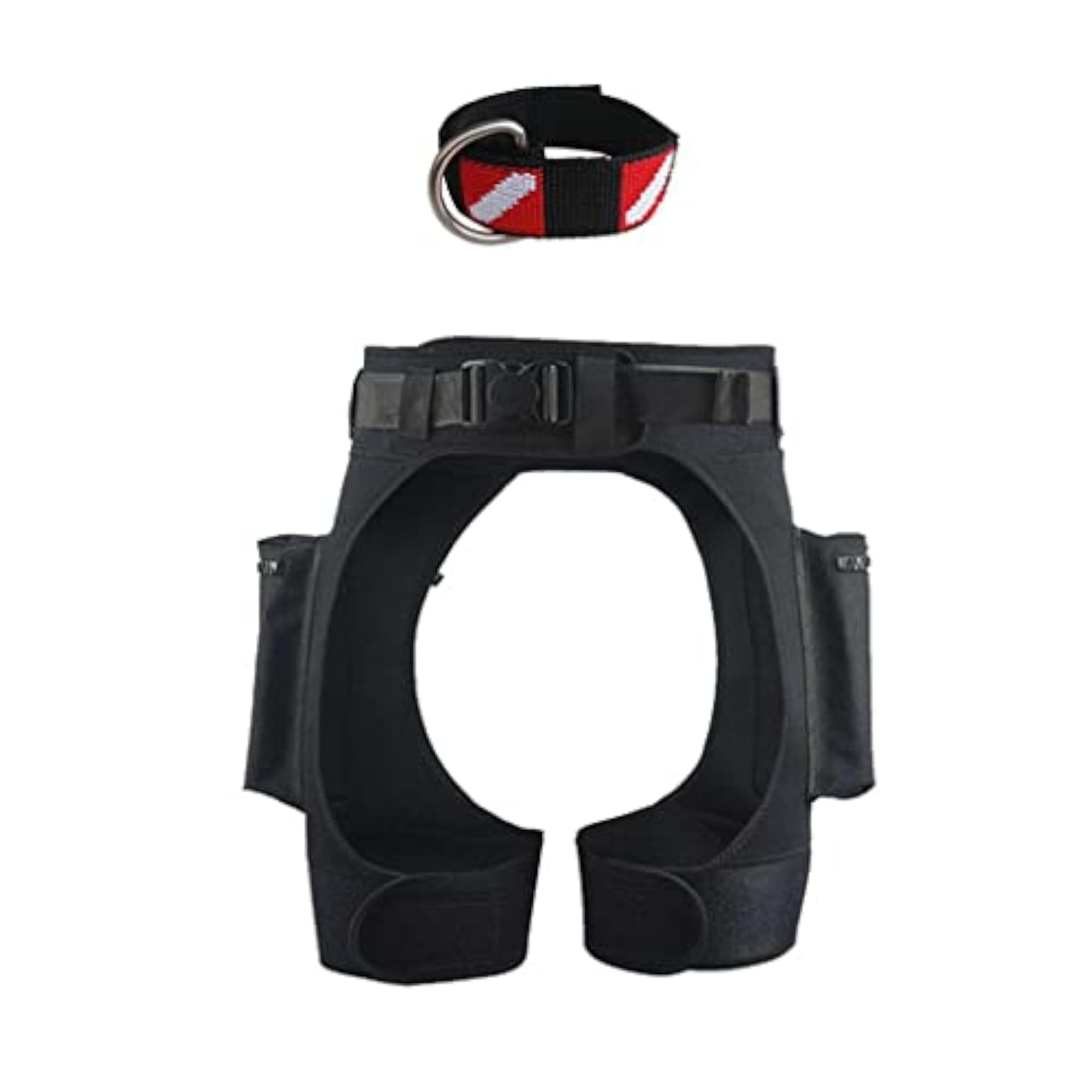 Scuba Diving Weight Shorts with Wrist Strap