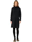 Cecil Damen B143408 Strickkleid, Black, L