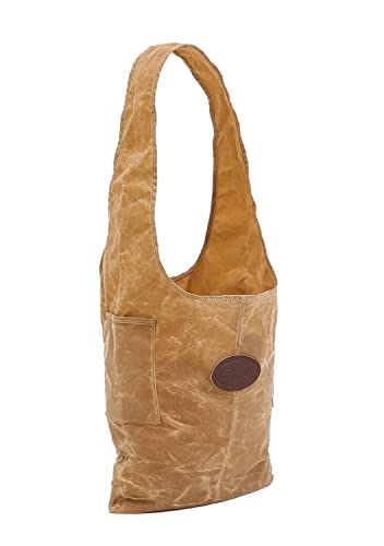 Frost River Urban Foraging Tote - Durable Waxed Canvas Sling Bag Grocery Shopping, Beach, Farmer's Market, Storage, 20 Liter2