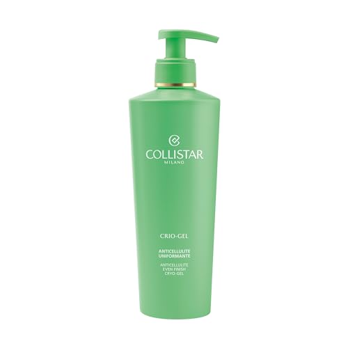 Collistar Crio-Gel Anticellulite Uniformante, Crema Corpo Anticellulite Forte con Effetto Freddo Immediato, Riduce la Cellulite, Leviga e Tonifica la Pelle, 400 ml
