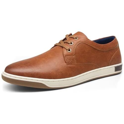Vostey Men's Sneakers Fashion Casual Shoes Dress Sneaker Oxford Shoes
