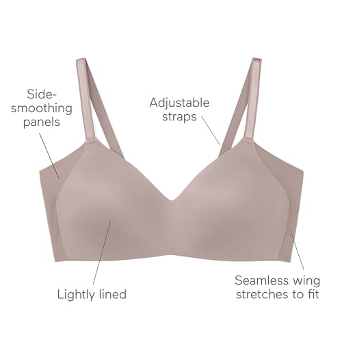 Image of Warner's Women's No Side Effects Underarm-Smoothing Wireless Bra RM3061A