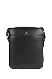 hugo boss tasche beige Breite: 6,5 cm (2.6 inches) BOSS Herren Signature NS zip Signature Collection Reporter-Tasche aus Palmellato-Leder Größe One Size