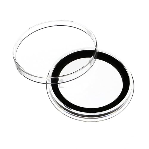 Air-tite X40mm Black Ring Coin Holder Capsules para monedas 1oz miniatura 1