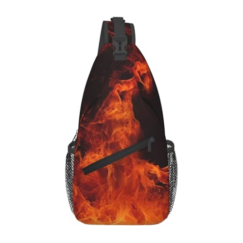 Bolso Cross Chest Bag para Hombre y Mujer Negro miniatura 1