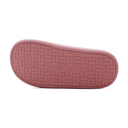 Image of VRITRAZ Unisex Adult Comfort Closed Toe Warm Fur Home Clogs Indoor Slipper for Women