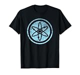 Blue Retro Cosmos ATOM Crypto Digital Coin T-Shirt