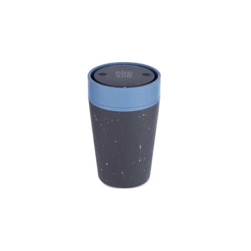 Circular & Co Pre 2026 (Previous Generation) Reusable Coffee Cup - 8oz/227ml - 100% Leakproof & Lockable - Push Top, One Hand Open, 360 Drinking - Recyclable - BPA Free - Dishwasher Safe