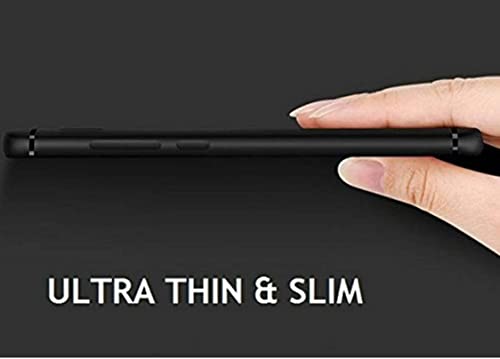 Image of Mobile Back Cover Case for Samsung Galaxy C9 Pro (Silicone Case|CameraProtection|Black SC1510)