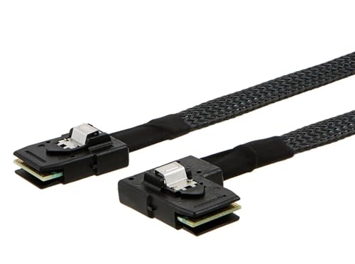 Cable Mini SAS SFF-8087 a SFF-8087 plano trasero servidores transferencia alta velocidad