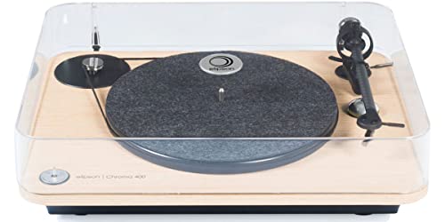 Elipson Chroma 400 Roble Claro Platino Vinilo HiFi Cover
