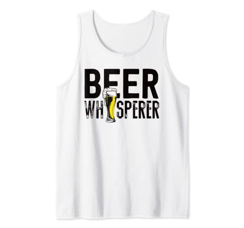 Cita divertida de cerveza artesanal, susurro de cerveza, regalo de cerveza casera Camiseta sin Mangas