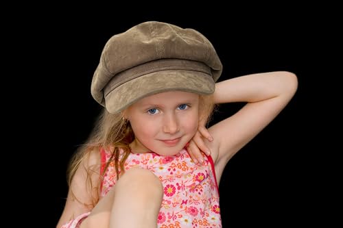 Jastore Kids Boys Girls Newsboy Caps Classic Cabbie Hat French Beret Pageboy Hat for Toddler4