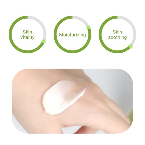 Q.rest Natinda Natural Artemisia Herb Cream 50G(1.7Fl Oz) Mugwort Artemisia Extract 80% Nourishing Moisturizing Centella Asiatica Pine Needle & Collagen Extract #TOP1