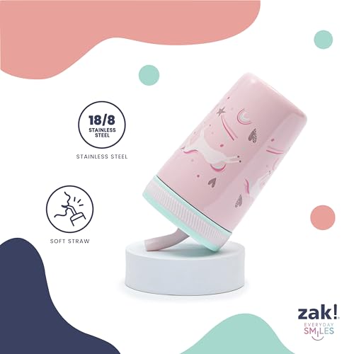 Zak Designs Bluey Kelso Tumbler Set, 15 fl.oz. Leak-Proof Screw-On Lid with Straw, Bundle for Kids Includes Plastic and Stainless Steel Cups with Bonus Sipper, 3pc Set, Non-BPA