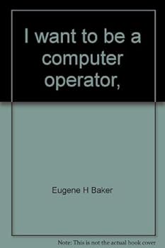Hardcover I want to be a computer operator, Book