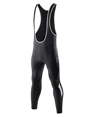 Santic Cycling Bib Tights Winter Padded Long Pants Compression Bib Pants Us L/Cn Xxl #TOP1