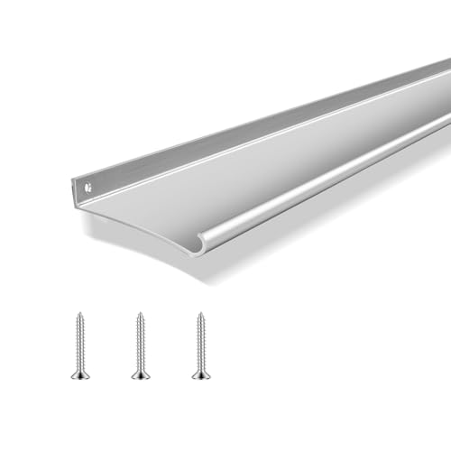 LCGAOYA 1PCS Aluminum Door Rain Drip Guard Cap, 47 Inch Drip Deflector Rain Diverter, Door and Window Rain Guards House