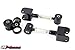 UMI 78-96 Impala B-Body Rear Adjustable Upper Control Arms Poly Bushings Black