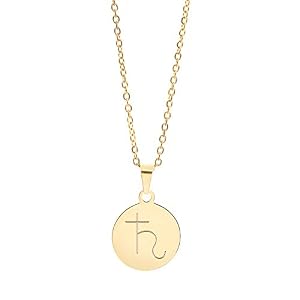 Gravado Gravado Kette aus Edelstahl mit Kreisanhänger Planet