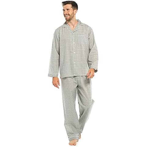 Undercover Grey Check Polycotton Pyjamas XL Cover