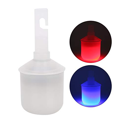 Voluxe con Efecto de luz, Punta de bastón para Caminar, Punta rodante de bastón, Conveniente Desmontable para Ciegos Mayores