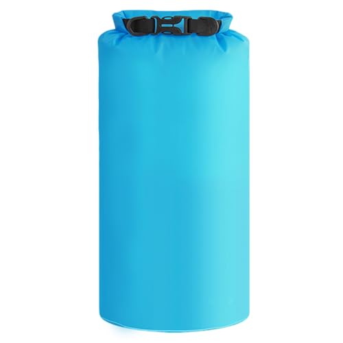 CZAKOMIX 5L Bolsa Estanca Impermeable, Bolsas Secas para Kayak Impermeables, Bolsa Seca Pequeña Impermeable Flotante, para Paddle Surf, Playa, Kayak, Senderismo, Camping, Esquí, Pesca (Azul Claro)