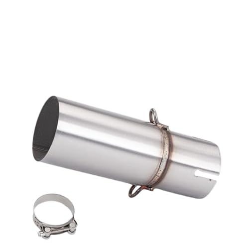 Tuyau d'échappement moto 51mm adaptateur 28-45mm section centrale liaison