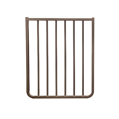 Cardinal Gates BX2 Baby Gate Extension - Fits Cardinal Gates Safety Gates - 21.75 Inch Wide Dog Gate Extension - Brown