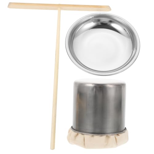 VINTORKY Crepe Tool Set 1 Set of Pancake Oil Brush Spreader Non-slip Handle Easy to Use Ideal for Home Outdoor Cooking