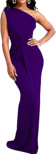 Image of SxClub Formal Dress for Women Cocktail Sexy Bodycon Sleeveless Evening Party Floor Length Long Prom Dresses